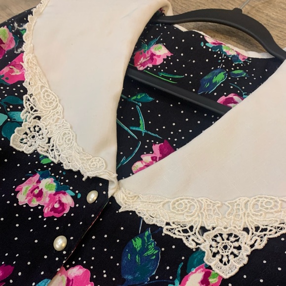 Vintage floral dress - Picture 7 of 13